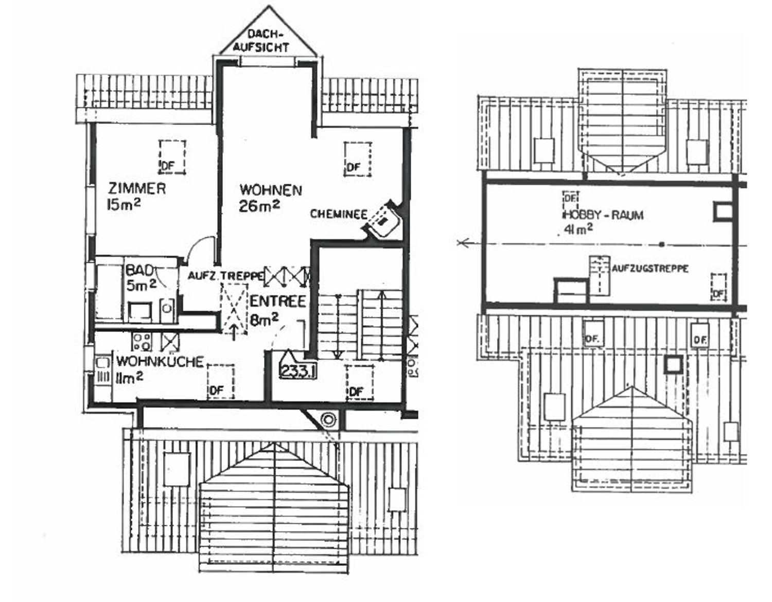 Helle und grosszügige Dachwohnung familiärer Umgebung, Glattbrugg