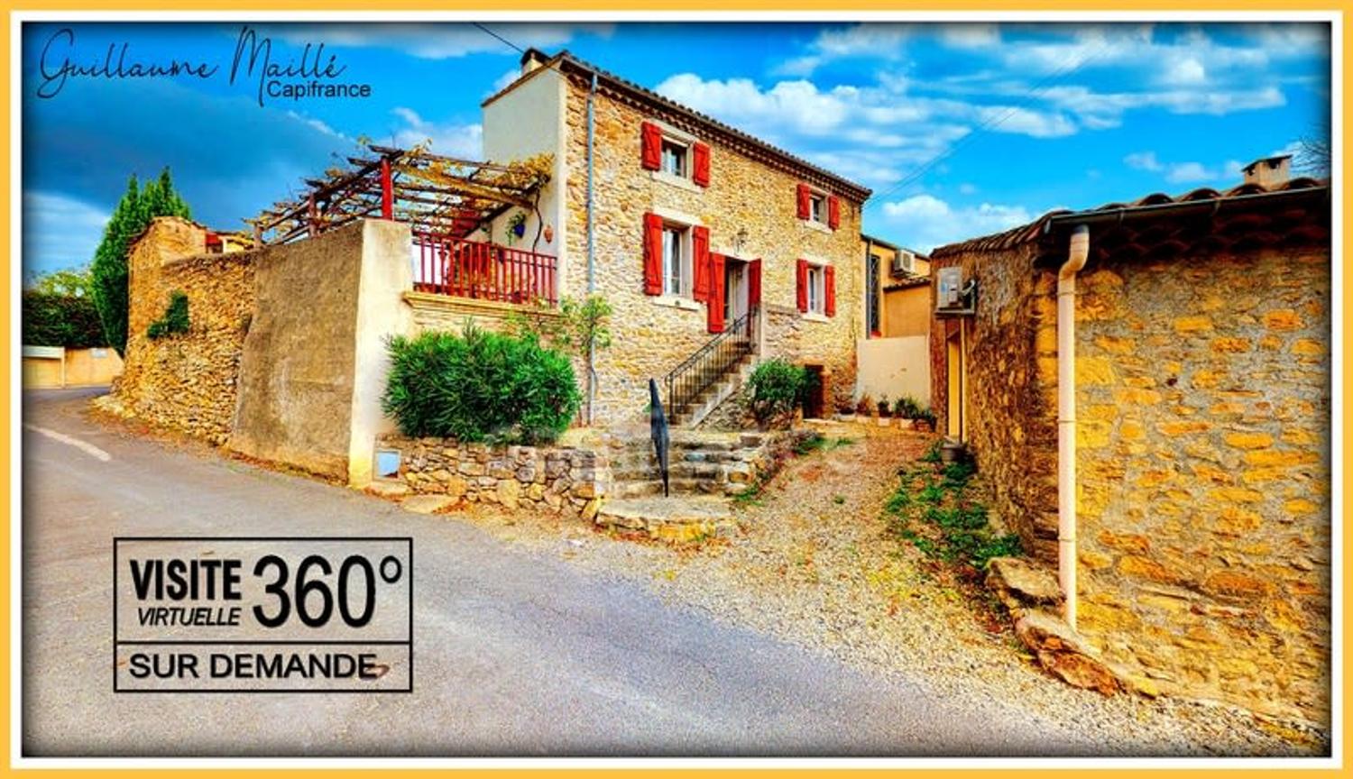 Dpt Hérault (34), à vendre proche de PEZENAS maison P7 140m² habitable