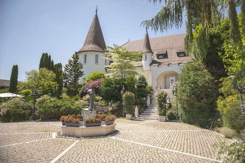 KÖNIGLICHES WOHNEN: Luxuriöse Schlossvilla für Leute mit ...