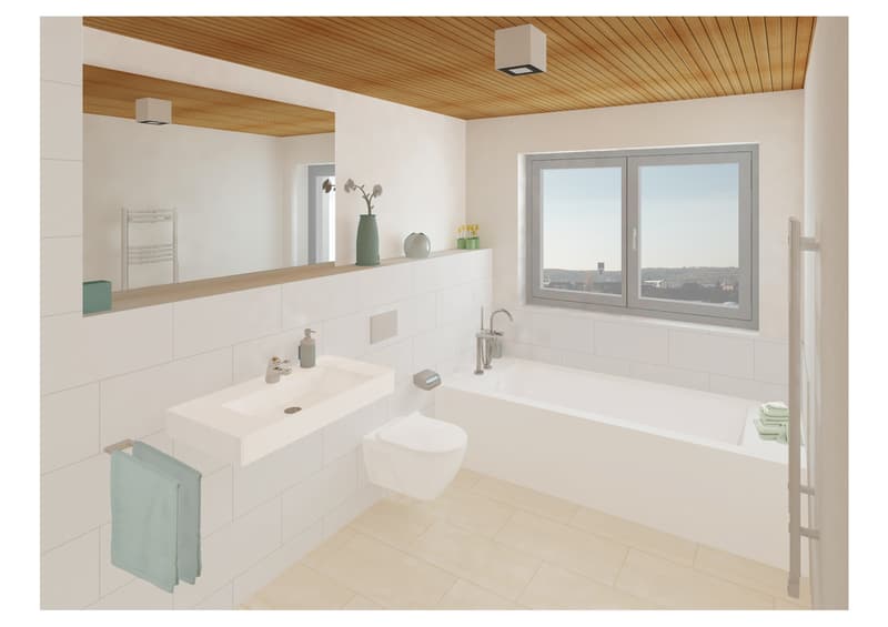 Moderne und helle 4-Zimmer Wohnung mit Balkon, Rheinfelden | Wohnung